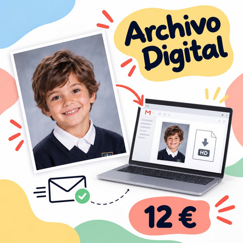 Archivo digital: la foto escolar en alta resolución, enviada por email para descargar