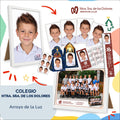 Lote de fotografía escolar de Infantil y Primaria de Ntra. Sra. de los Dolores (Arroyo de la Luz): foto de clase, retrato enmarcado y copias del pack