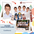 Lote de fotografía escolar de Infantil y Primaria de Sagrado Corazón de Jesús (Castiñeiras): foto de clase, retrato enmarcado y copias del pack