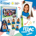Lote de fotografía escolar de Infantil y Primaria de FEDAC Virgen del Carmen: foto de clase, retrato enmarcado y copias del pack
