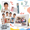 Lote de fotografía escolar de Infantil y Primaria de Jesús Maria Badalona: foto de clase, retrato enmarcado y copias del pack